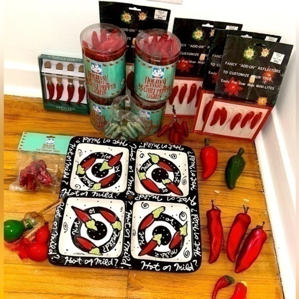 Chili Peppers Home Decor Bundle🌶️